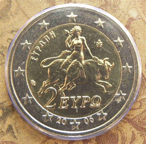 Greece Euro Coins Unc 2006 Value Mintage And Images At Euro Coinstv