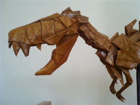 Origami T Sculpture Du Lion