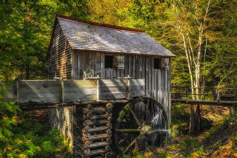 Cades Cove John Cable Grist Mill 1 Photograph By Frank J Benz