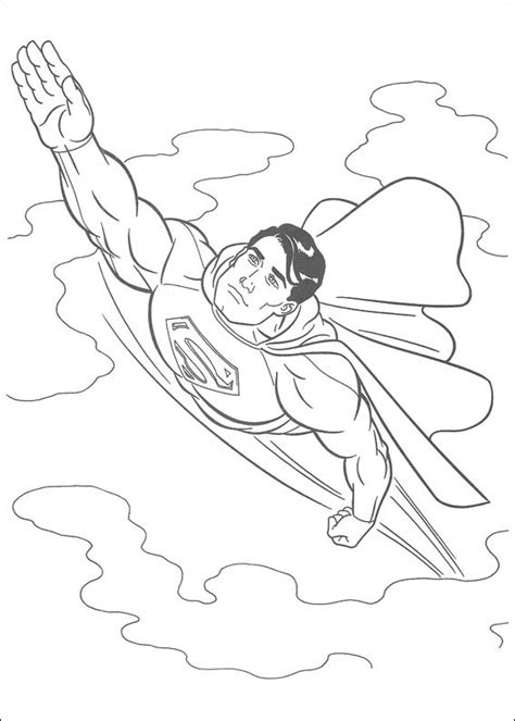 42 Disegni Di Superman Da Colorare Pianetabambiniit