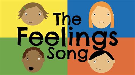 The Feelings Song Youtube Feelings Preschool Feeling Song