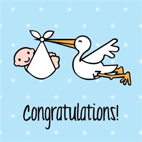 Baby Boy And Stork Congratulations Front4 650×650 Misc