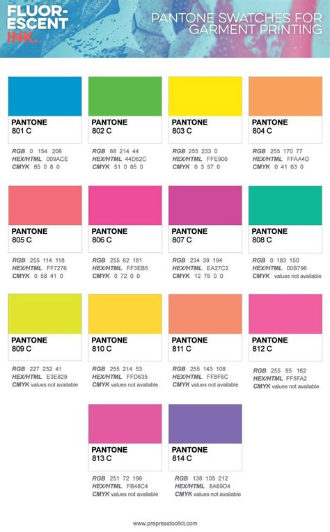 √ Neon Color Hex Codes