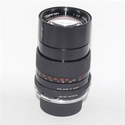 Tamron Ct 135 Adaptall 135mm F28 Lens
