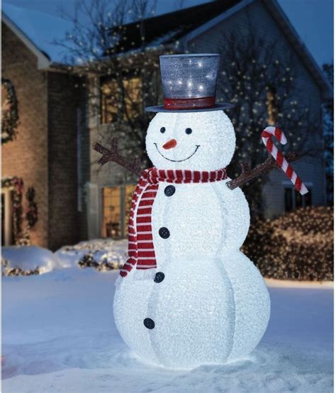 Shop our wide selection of outdoor christmas decorations including window decorations. Light Up Snowman Shop Collectibles Online Daily