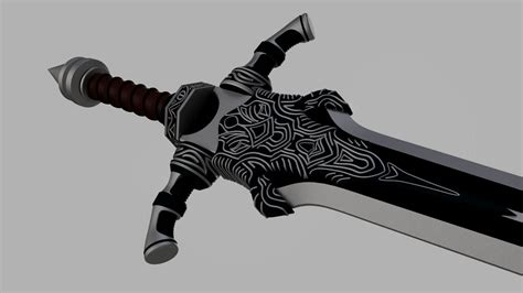 Greatsword Of Artorias 3d Model 3d Printable Cgtrader