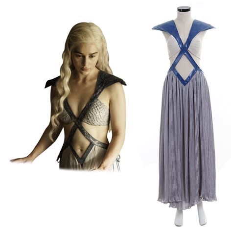 game of thrones daenerys targaryen sexy dress costume cosplay women s party dress