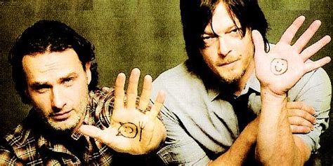 norman reedus and andrew lincoln