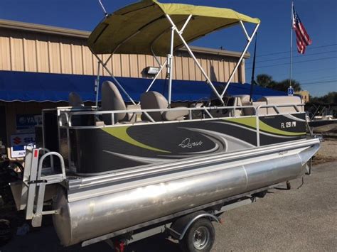 2015 Used Qwest 7516 Pontoon Boat For Sale 16995 Crystal River