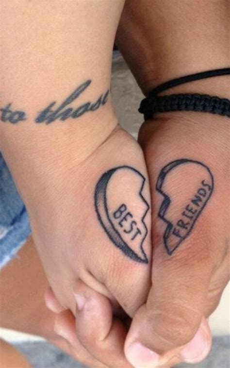 guy and girl best friend matching tattoos