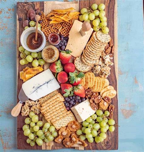 My Favorite Classic Cheese Board Easy Sweet And Savory Cheese Board