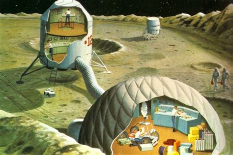 Lunar Colonies Of The Future 1969 — Paleofuture