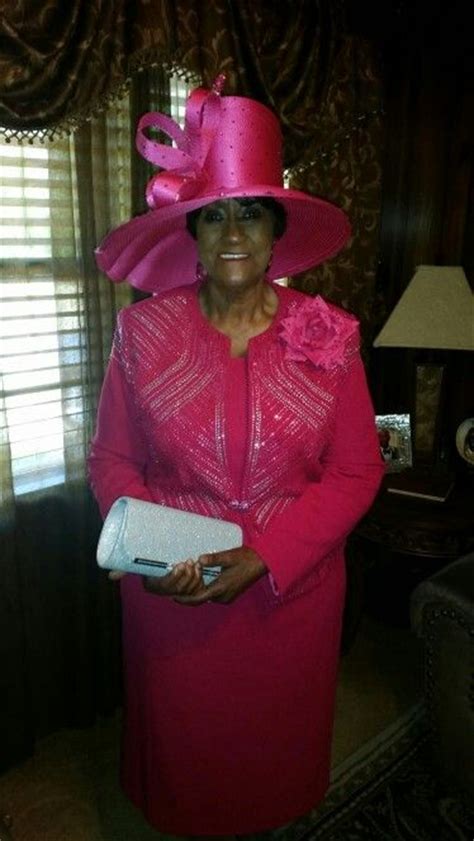Mother Savanna L Johnson In Fuchsia Louise D Patterson Couture By