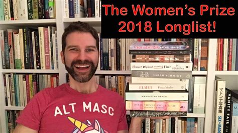 Womens Prize For Fiction Longlist 2018 Reaction Youtube