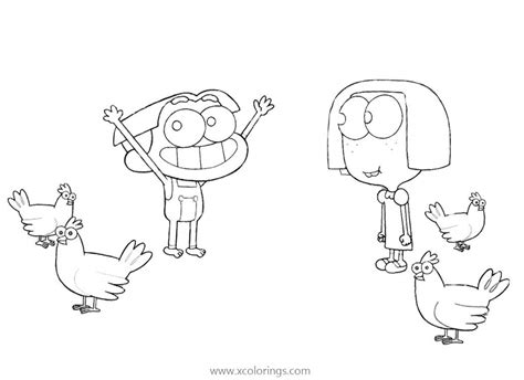 Big City Greens Coloring Pages Coloring Home