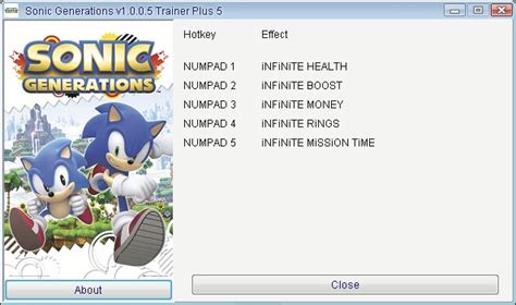 Sonic Generations Trainer Australialimfa