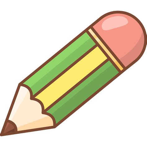 Cute Pencil Icon 11125351 Png