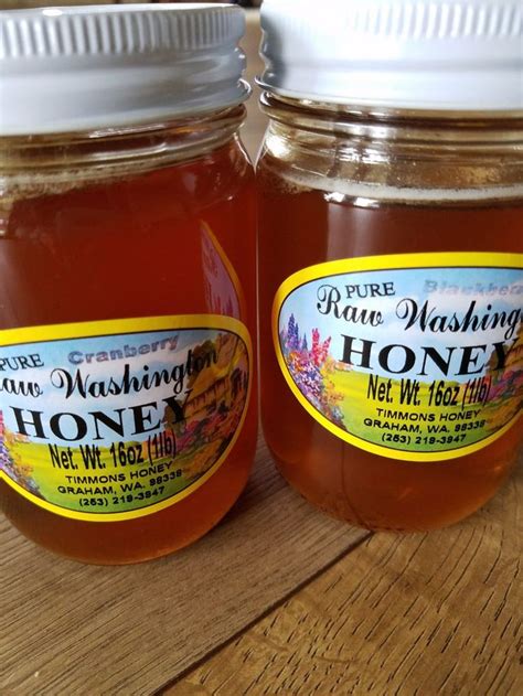Tasty Honey From Timmons Honey House In Graham Wa Tasty Graham Food