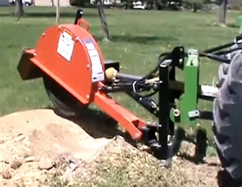 Ag Industrial Pto Powered Stump Grinders