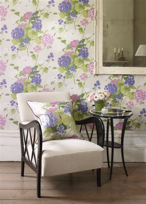Luxury Wallpaper Fabric Wallpaper Floral Wallpaper Custom Made