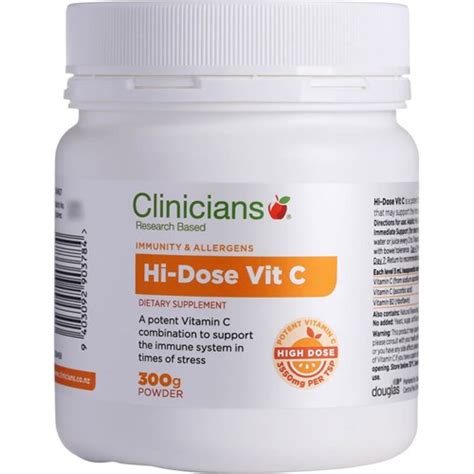 Maybe you would like to learn more about one of these? Clinicians Hi Dose Vitamin C 300g Powder - Birkenhead ...