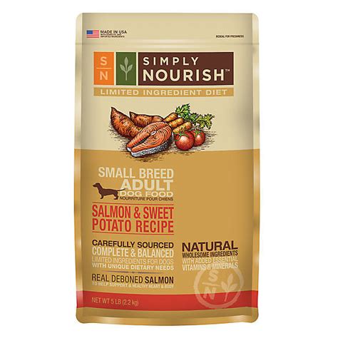 Nature's recipe grain free easy to digest dry dog food with real meat, sweet potato & pumpkin. Simply Nourish™ Limited Ingredient Diet Small Breed Dog ...