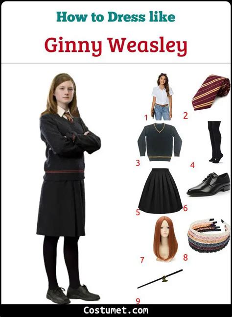Ginny Weasley Harry Potter Costume For Cosplay And Halloween 2023