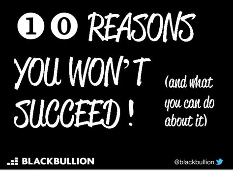 10 Reasons You Wont Succeed And What You Can Do About It