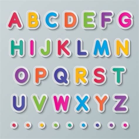 Single Printable Colored Alphabet Letters Free Free Printable