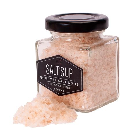 Salts Up Crystal Pink Flakes Salt Flakes 50g Kamado Kings