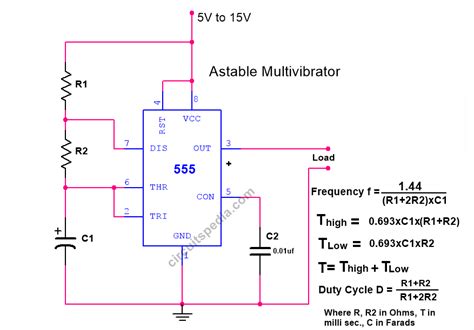 555 Timer Ic Tutorial Electron Fmuser Proveedor Integral De Transmisión