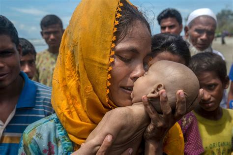 see tragic photos of rohingya refugees in bangladesh