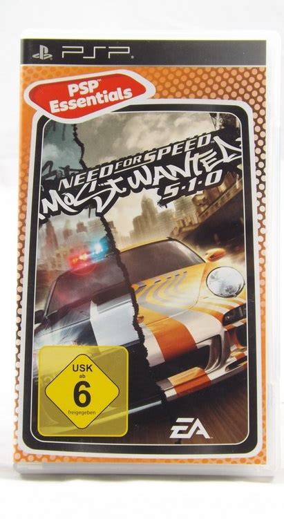 Need For Speed Most Wanted 5 1 0 Psp Essentials Konsolenbudede