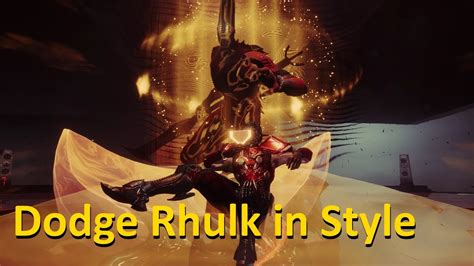 Dodge Rhulk In Style Destiny 2 Vow Of The Disciple Raid Guide Youtube