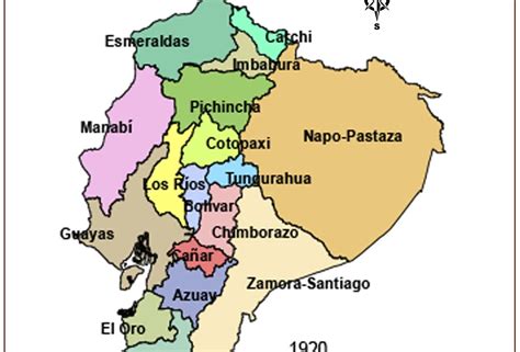 Cual Es El Mapa Politico Del Ecuador