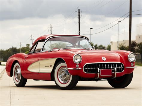 1957 Chevrolet Corvette C 1 Fuel Injection Retro Muscle