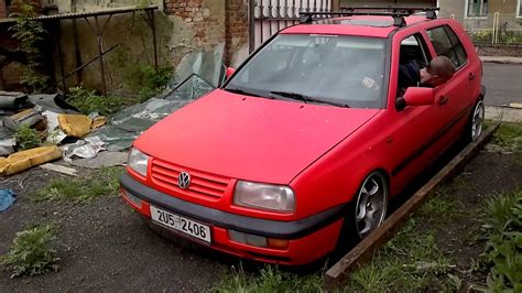 Reason for swap or sale is my wife don't like the loud sound of engine and wants a smaller car. VW Golf Mk3 low - YouTube