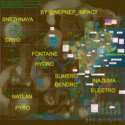 An interactive map of genshin impact game. When's The Inazuma Region Releasing in Genshin Impact ...