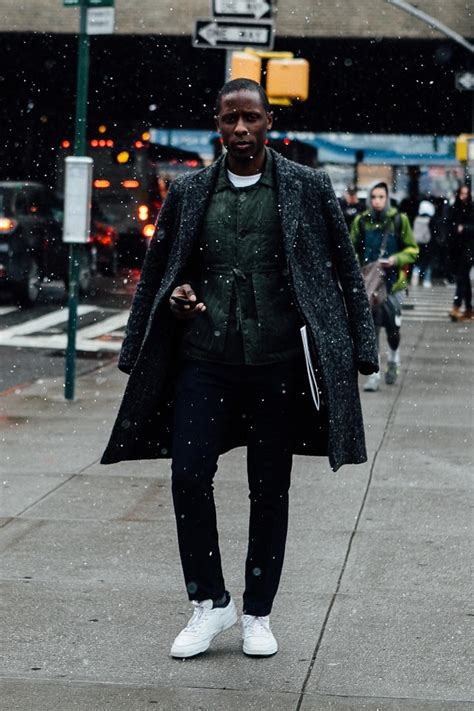 New York Mens Fashion Week Fall 2017 Street Style