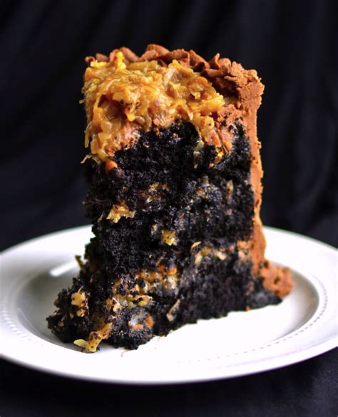 German chocolate cake is a layered chocolate cake that's topped with a rich coconut pecan frosting. The Best German Chocolate Cake In All The Land ...
