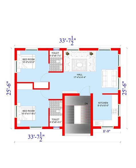 900 Sq Ft House Plan
