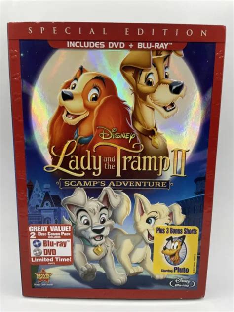 Lady And The Tramp Ii Scamps Adventure Blu Raydvd 2012 2 Disc Set