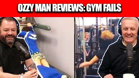 Ozzy Man Reviews Gym Fails Reaction Office Blokes React Youtube