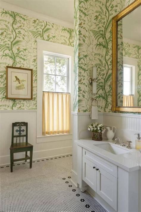 20 Beautiful Wallpaper Ideas For Small Bathrooms To Create A Big Impact