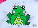 Printable Frog Template