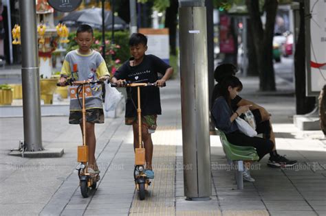 Bangkok Post Singapore To Ban E Scooters From Sidewalks Amid Injury Spike