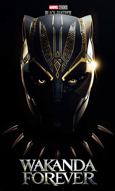 1280x2120 Resolution Black Panther Wakanda Forever Hd Fan Art Poster