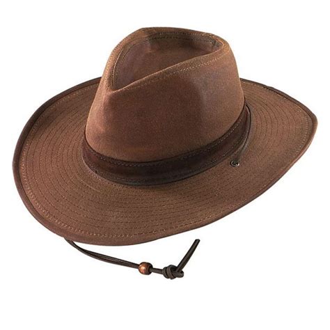 Henschel Weekend Walker Hat Sun Protection Outback Hat Leather Hat