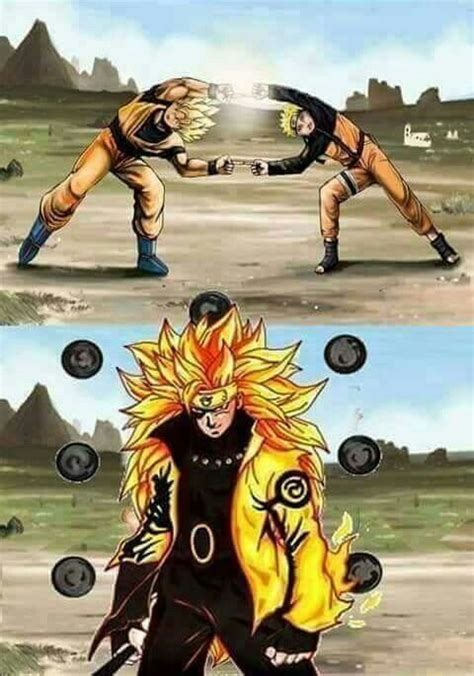 Anime Dragon Ball Super Naruto Uzumaki Art Anime Crossover