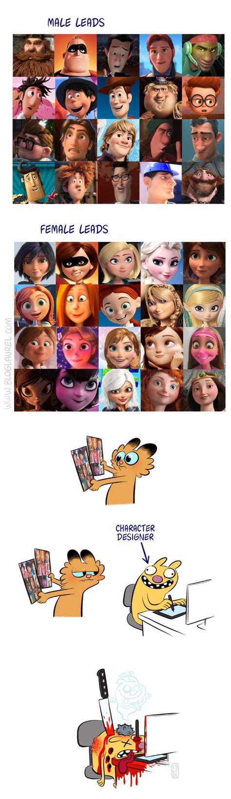 Disney Pixar Dreamworks Characters Female